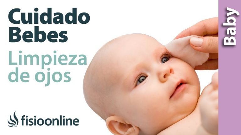 Guía para quitar el aire del ojo de un bebé