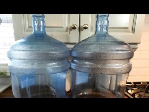 Guía para limpiar un garrafón de agua por dentro