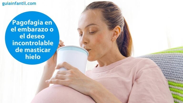 Los riesgos de consumir hielo durante el embarazo