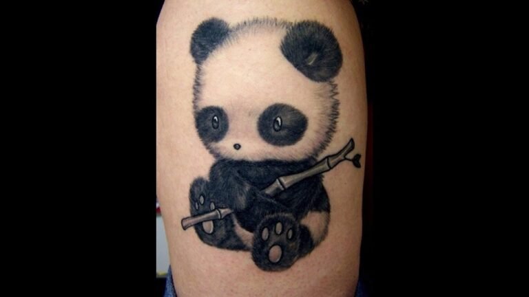 El significado de los tatuajes de pandas en pareja