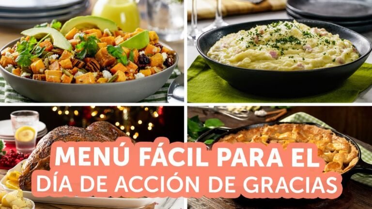 Deliciosas recetas para el Día de Acción de Gracias