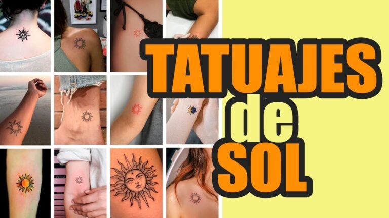 Tatuajes de sol y luna en el pecho: Simbolismo y diseños impresionantes