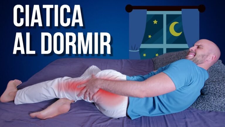 7 formas de dormir para desinflamar el nervio ciático