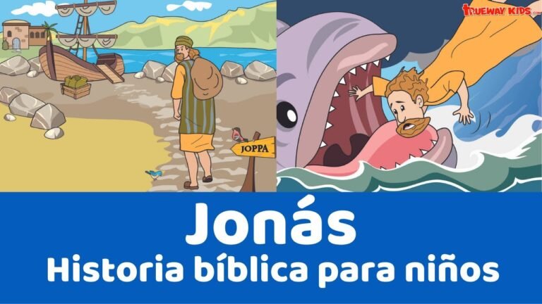La emocionante historia de Jonás para niños: Un relato conciso