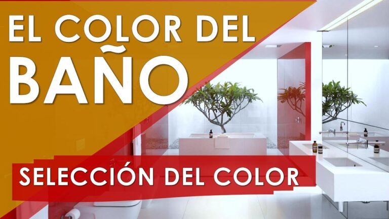Colores recomendados para baños pequeños: Guía de pintura