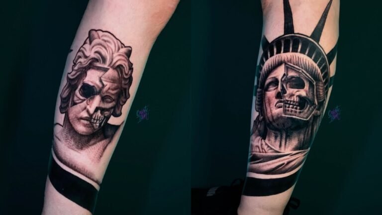 Los mejores tatuajes de la Estatua de la Libertad