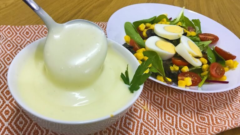 Mayonesa con yogur griego y huevo: una receta deliciosa y saludable