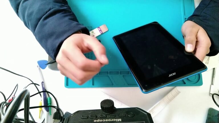 Cómo arreglar el táctil de una tablet después de caerse