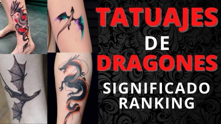 El significado de los tatuajes de dragón