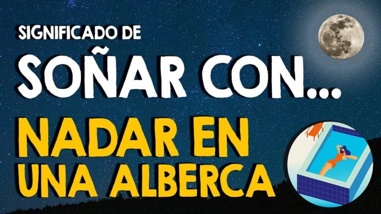 Interpretación de soñar con nadar en una alberca