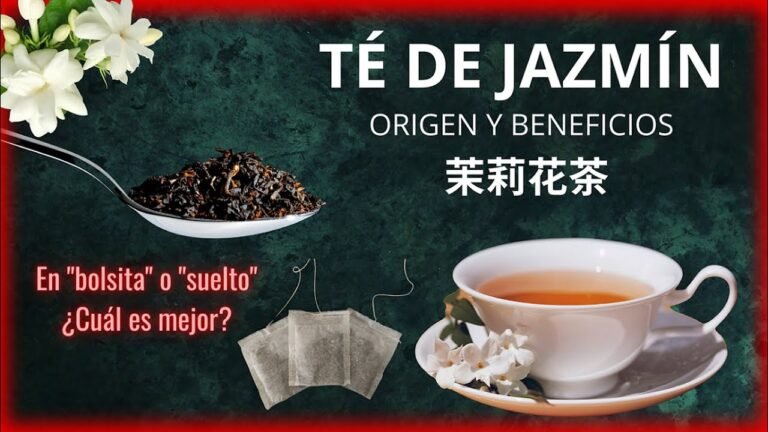 Beneficios del té de jazmín: Usos y propiedades