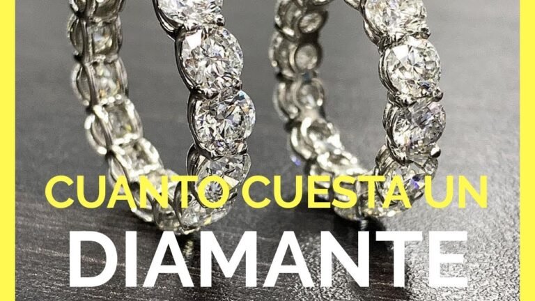 El costo de un diamante pequeño