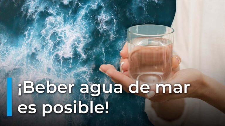 Agua de mar para beber: ¿Dónde encontrarla?