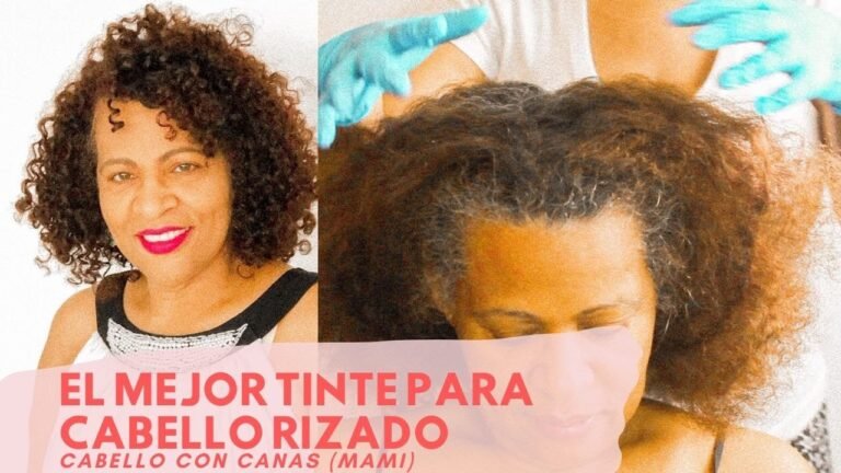 Los mejores tintes para el pelo rizado de mujer