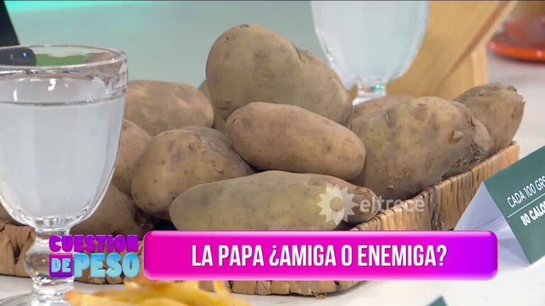 Los riesgos de comer papas con cáscara