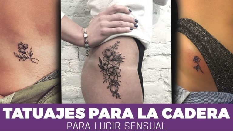 Tatuajes sensuales en la cadera: la elección perfecta para mujeres