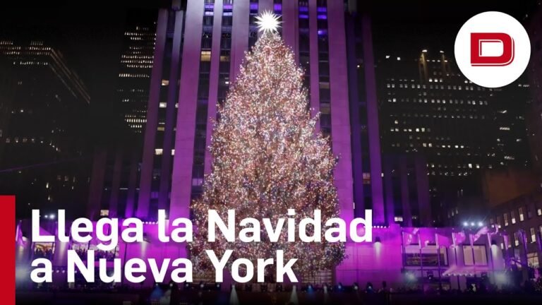 Fecha de instalación del árbol de Navidad en Nueva York