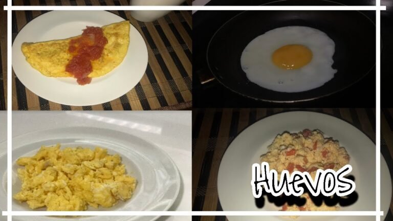 Deliciosas y rápidas formas de preparar huevos para el desayuno
