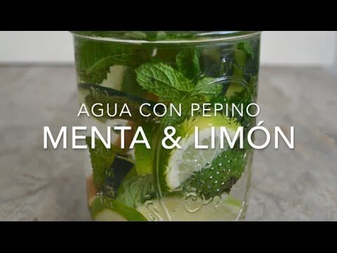 Beneficios del pepino, limón y menta: ¡Descubre para qué sirven!