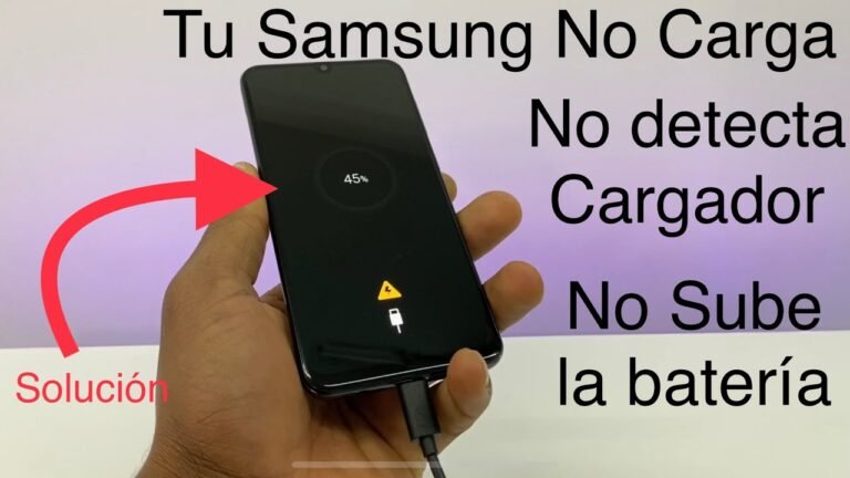 Soluciones para problemas de carga en celulares Samsung